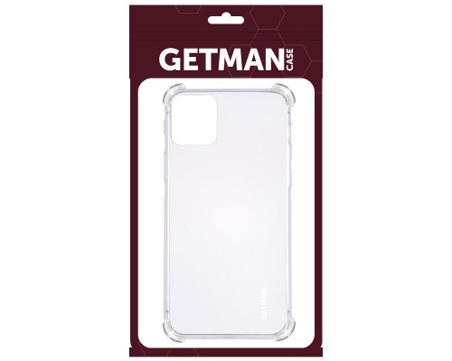 TPU чехол GETMAN Ease logo усиленные углы для Apple iPhone 13 mini (5.4