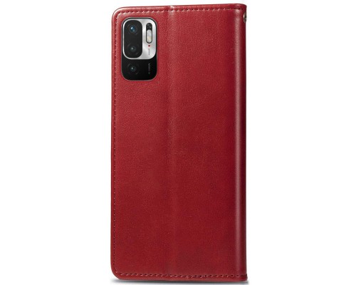 Кожаный чехол книжка GETMAN Gallant (PU) для Xiaomi Redmi Note 10 5G / Poco M3 Pro (00000048629_3)
