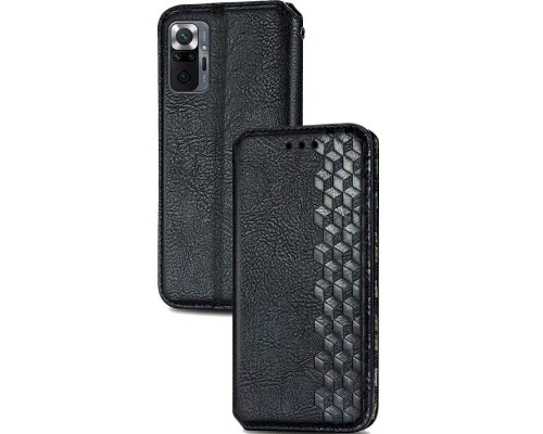 Кожаный чехол книжка GETMAN Cubic (PU) для Xiaomi Redmi Note 10 Pro / 10 Pro Max (00000043332_6)