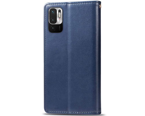Кожаный чехол книжка GETMAN Gallant (PU) для Xiaomi Redmi Note 10 5G / Poco M3 Pro (00000048629_4)