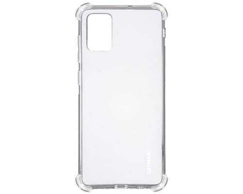 TPU чехол GETMAN Ease logo усиленные углы для Samsung Galaxy A51 (00000037716_1)