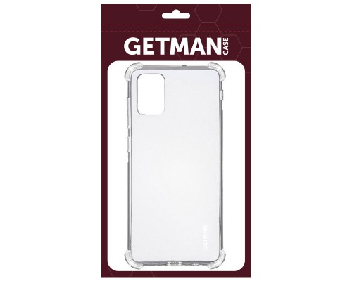 TPU чехол GETMAN Ease logo усиленные углы для Samsung Galaxy A51 (00000037716_1)