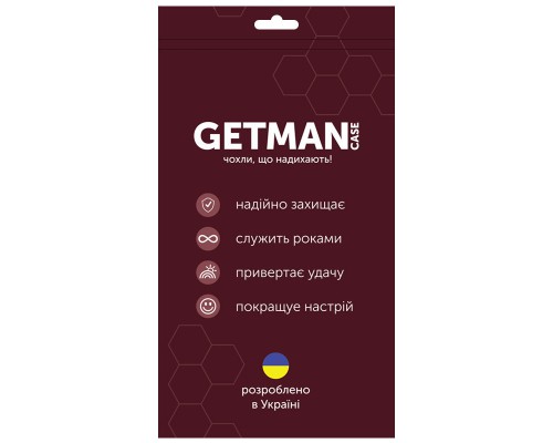 TPU чехол GETMAN Ease logo усиленные углы для Samsung Galaxy S21 Ultra (00000042300_1)