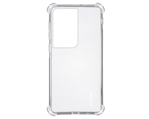 TPU чехол GETMAN Ease logo усиленные углы для Samsung Galaxy S21 Ultra (00000042300_1)