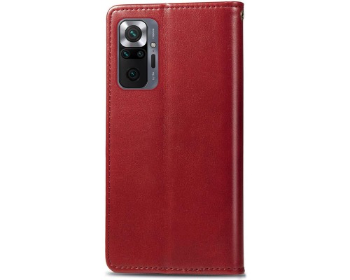 Кожаный чехол книжка GETMAN Gallant (PU) для Xiaomi Redmi Note 10 Pro / 10 Pro Max (00000043341_3)