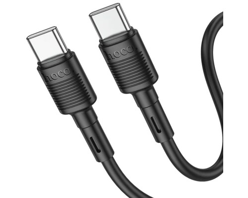 Дата кабель Hoco X83 Victory PD 60W Type-C to Type-C (1m) (00000066080_1)