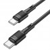Дата кабель Hoco X83 Victory PD 60W Type-C to Type-C (1m) (00000066080_1)