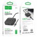Переходник HUB Hoco HB35 Easy link 4-in-1 Gigabit Ethernet Adapter (USB to USB3.0*3+RJ45) (L=0.2M) (00000066082_1)