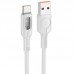Дата кабель Hoco U120 Transparent explore intelligent power-off USB to Type-C 5A (1.2m) (00000066084_1)