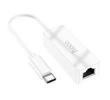 Переходник Hoco UA22 Acquire Type-C ethernet adapter (100 Mbps) (00000066085_1)