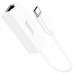 Переходник Hoco UA22 Acquire Type-C ethernet adapter (100 Mbps) (00000066085_1)