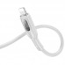 Дата кабель Hoco U120 Transparent explore intelligent power-off PD 27W Type-C to Lightning (1.2m) (00000066086_1)