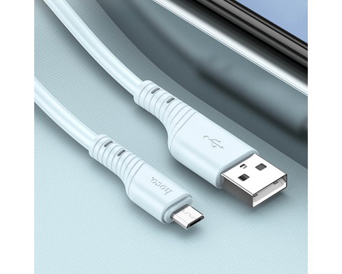 Дата кабель Hoco X97 Crystal color USB to MicroUSB (1m) (00000066093_1)
