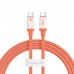 Дата кабель Baseus 0°C Series Fast Charging Type-C to Type-C 100W (1m) (P10368800731) (00000074729_1)
