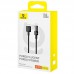 Дата кабель Baseus Gem Fast Charging USB to Type-C 100W (2m) (P10373002111) (00000074731_2)