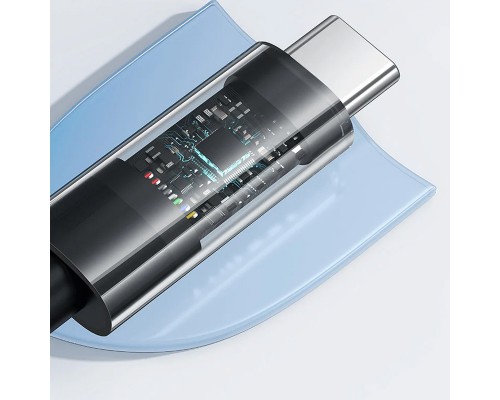 Дата кабель Baseus Gem Fast Charging USB to Type-C 100W (2m) (P10373002111) (00000074731_2)