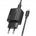 СЗУ Hoco N55 Fundador PD20W four-port (2USB-A/2C) + Type-C to Lightning (00000074138_1)