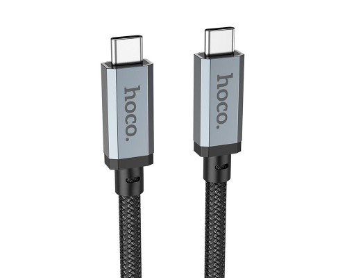 Дата кабель Hoco US05 Type-C to Type-C 100W USB4 40Gbps (1m) (00000065417_1)