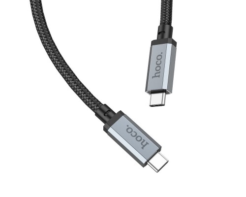 Дата кабель Hoco US05 Type-C to Type-C 100W USB4 40Gbps (1m) (00000065417_1)