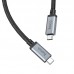 Дата кабель Hoco US05 Type-C to Type-C 100W USB4 40Gbps (1m) (00000065417_1)