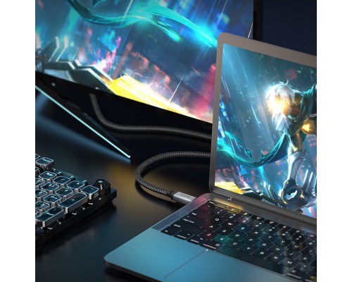 Дата кабель Hoco US05 Type-C to Type-C 100W USB4 40Gbps (1m) (00000065417_1)