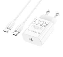 СЗУ Borofone BA65A Single port PD20W + Type-C + Type-C (00000057018_2)