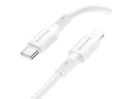Дата кабель Borofone BX80 Succeed Type-C to Lightning 20W (1m) (00000071151_2)