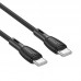 Дата кабель Borofone BX86 Advantage Type-C to Type-C 60W (1m) (00000071153_2)