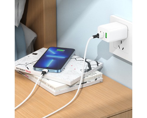 Дата кабель Borofone BX84 Rise Type-C to Lightning 20W (1m) (00000071157_2)