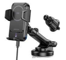 Автодержатель с БЗУ Borofone BH217 Colby smart (00000071159_1)
