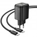 СЗУ Hoco N54 Monsoon PD45W (1USB-C) + Type-C to Type-C (00000074125_1)