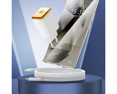 СЗУ Hoco N54 Monsoon PD45W (1USB-C) + Type-C to Type-C (00000074125_2)