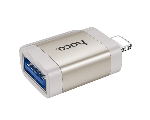 Переходник Hoco UA31A OTG Lightning male to USB female (00000073146_2)