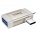 Переходник Hoco UA31F OTG 2in1 Lightning male/Type-C male to USB female (00000074128_1)
