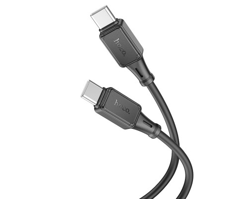 Дата кабель Hoco X101 Assistant 60W Type-C to Type-C (1m) (00000074616_1)