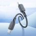 Дата кабель Hoco X101 Assistant 60W Type-C to Type-C (1m) (00000074616_1)