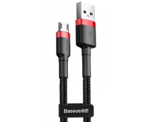 Дата кабель Baseus Cafule MicroUSB Cable 2.4A (1m) (00000034278_2)