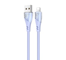 Дата кабель Usams US-SJ493 U65 Liquid Silicone USB to Lightning 3A 1m (00000049219_2)