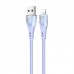 Дата кабель Usams US-SJ493 U65 Liquid Silicone USB to Lightning 3A 1m (00000049219_2)