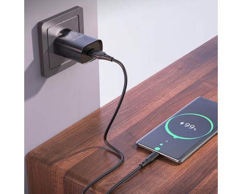 СЗУ Borofone BN1 (1USB/2.1A) + Type-C (00000058308_1)