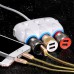 АЗУ с разветвителем прикуривателя Hoco C1 (3 порта+2USB/3.1A) (00000067268_1)