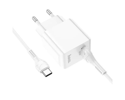 СЗУ Hoco C98A QC3.0 (1USB/18W) + USB to Type-C (00000067269_1)