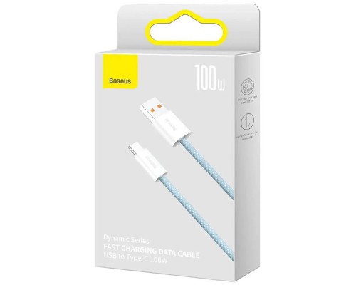 Дата кабель Baseus Dynamic Series USB to Type-C 100W (1m) (CALD000616) (00000063674_3)