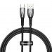 Дата кабель Baseus Glimmer Series Fast Charging Data Cable USB to Type-C 100W 2m (CADH00050) (00000074708_1)