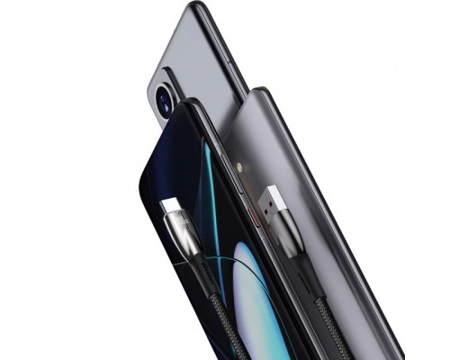 Дата кабель Baseus Glimmer Series Fast Charging Data Cable USB to Type-C 100W 2m (CADH00050) (00000074708_1)