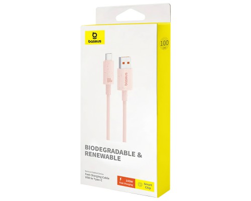 Дата кабель Baseus Habitat Series Fast Charging USB to Type-C 100W (1m) (P10360203421) (00000074709_1)
