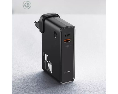 СЗУ + Power Bank 2in1 Baseus GaN QC (Type-C+USB/ 45W) 10 000 mAh (PPNLD) (00000050807_2)