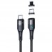 Дата кабель Usams US-SJ507 U66 Magnetic Type-C to Lightning 20W + Type-C 60W (2m) (00000051916_1)