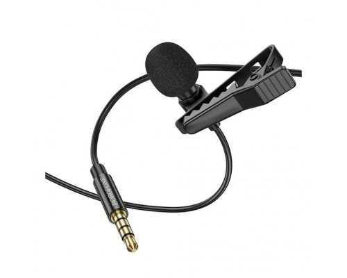 Микрофон петличный Borofone BFK11 Elegant lavalier 3.5mm (2m) (00000074770_1)