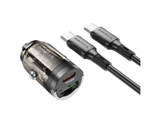 АЗУ Borofone BZ29A Talented PD36W+QC3.0 (1C1A) + Type-C to Type-C (00000069012_2)